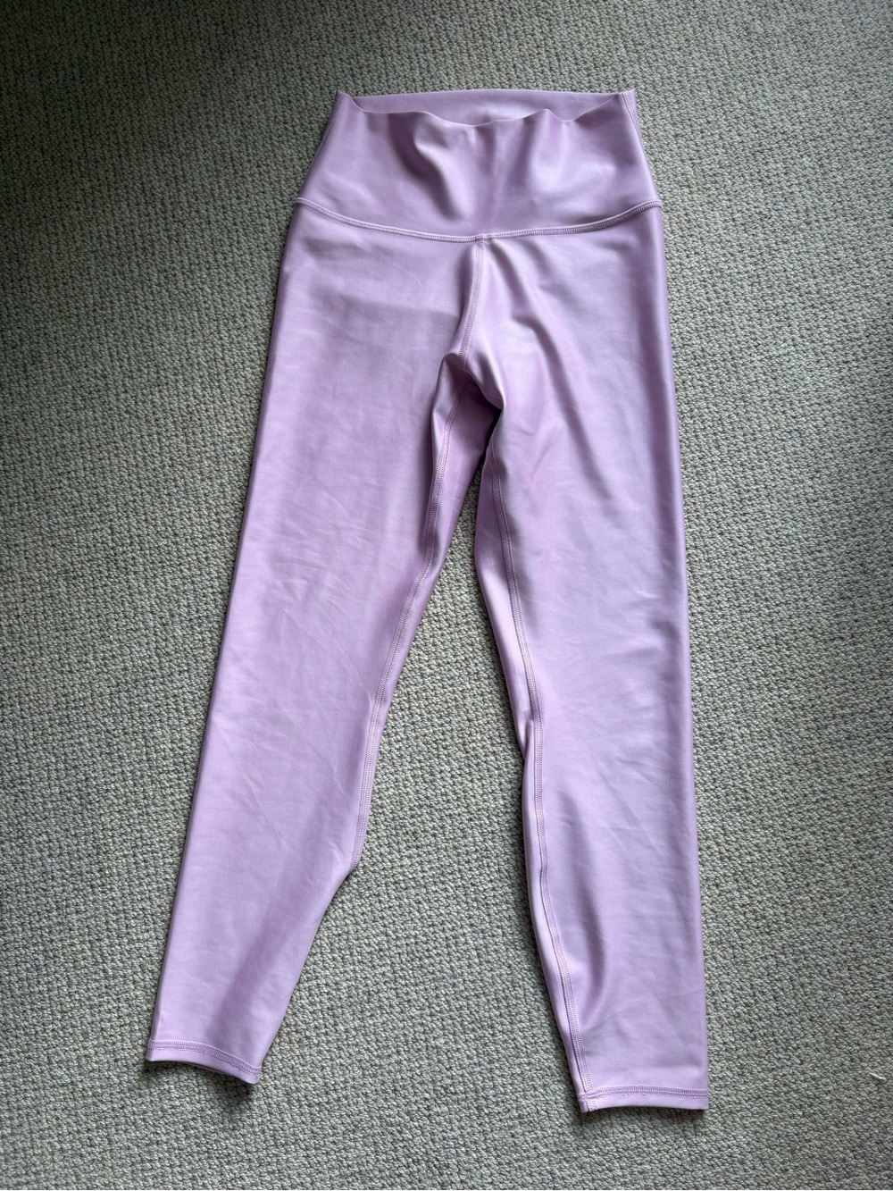ALO Yoga Lavender High-Rise Leggings - Picture 2 of 3